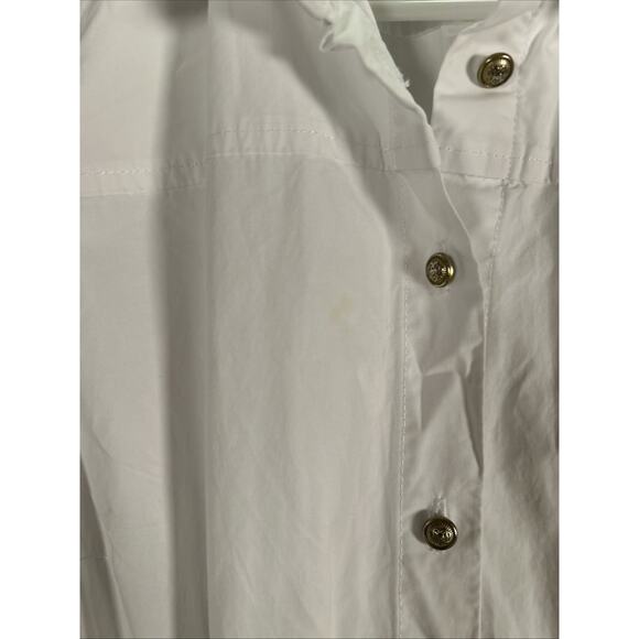 Rosetta Getty x RTR White Buttoned Dress - Picture 5 of 5